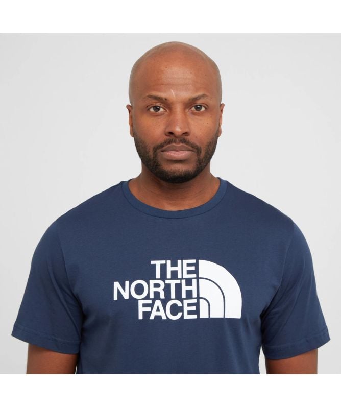 【送料&関税込】The North Face Navy Blue Cotton T-shirt The North Face T-Shirt, Size M
