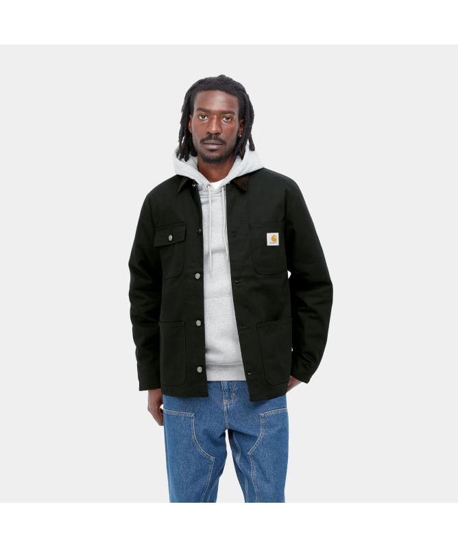 Carhartt WIP Michigan Chore Coat (Winter) | Black