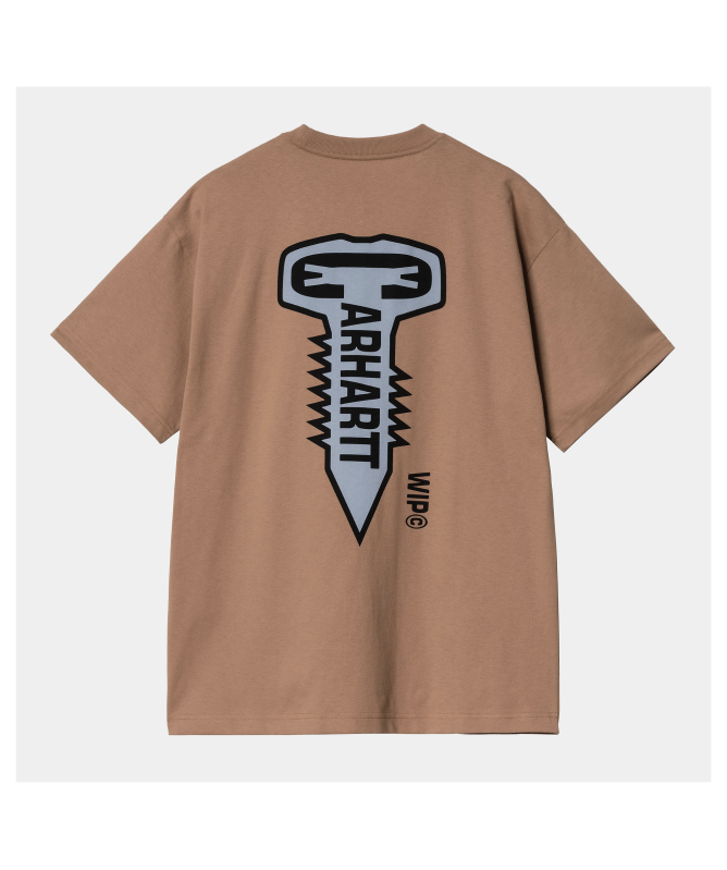 【Carhartt】CROSS SCREW T-SHIRT ユニセックス R5414 Carhartt WIP Men's Cross Screw T-Shirt | Black
