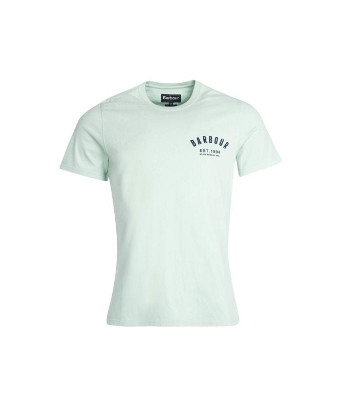 Barbour｜SHORT-SLEEVED ROUND NECK T-SHIRTS (Preppy T-Shi Barbour Mens Preppy T-Shirt - MTS0502GN45