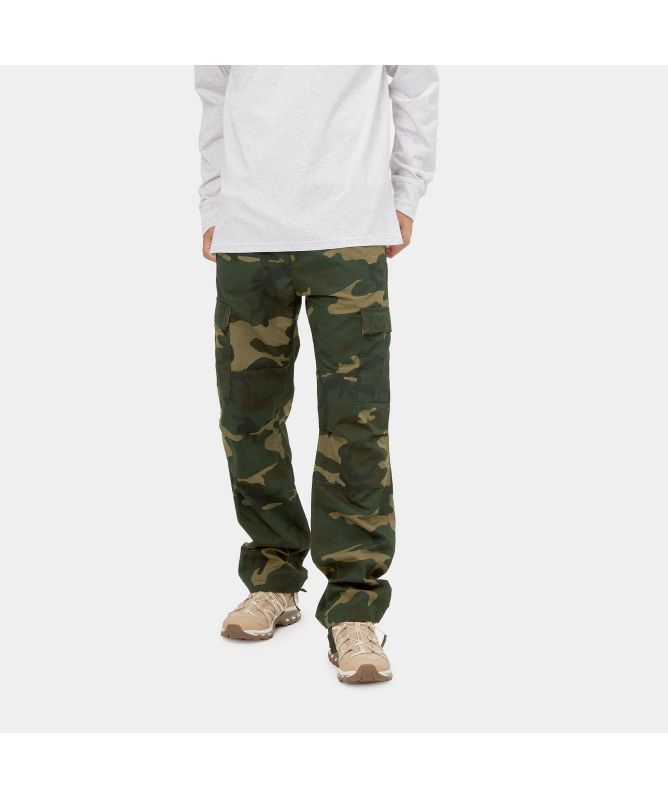 Carhartt WIP Aviation Pant | Green Camo