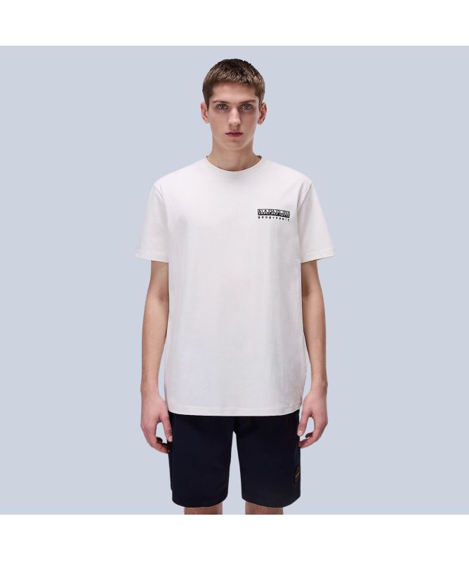 Napapijri Vignoni Back Print T-Shirt | Black-NP0A4ILX9411
