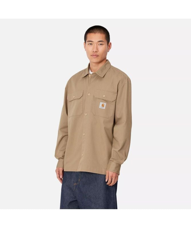 Carhartt WIP Long Sleeved Craft Shirt | Green-l033814-666