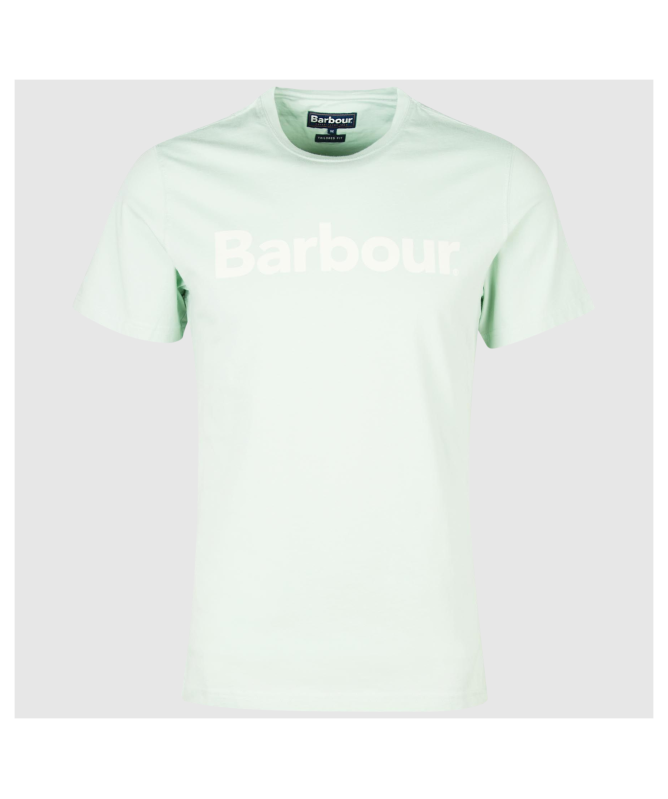 Barbour Men's Logo T-Shirt | Mint or Pink - MTS0531PI15