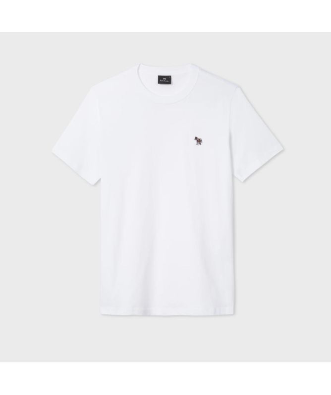 Paul Smith Zebra Logo Crew Neck T-Shirt | Navy-M2R-011R