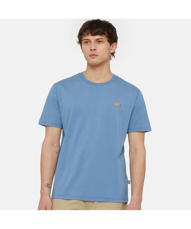 Dickies Mapleton Short Sleeve T-Shirts in blue dk0a4xdbh171