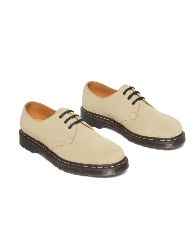 1461 Eh Suede Oxford | Pale Olive