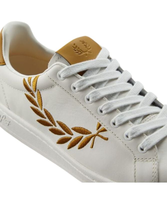 Fred Perry B721 Leather Trainers - B5351