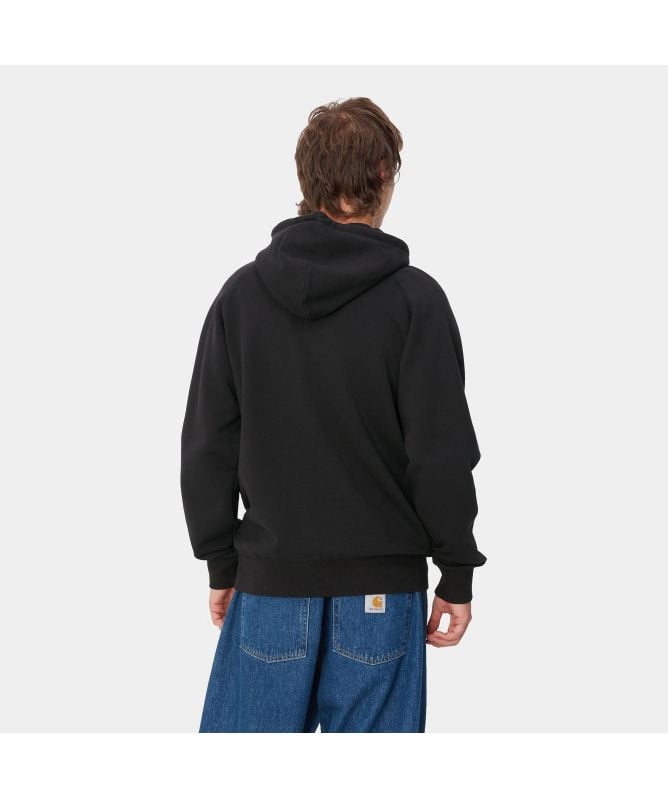 CARHARTT WIP | HODDED PEPE FRIENDS SWEAT BLACK フーディ 黑 Carhartt WIP Pepe Friends HD Hoodie - black (black/white)