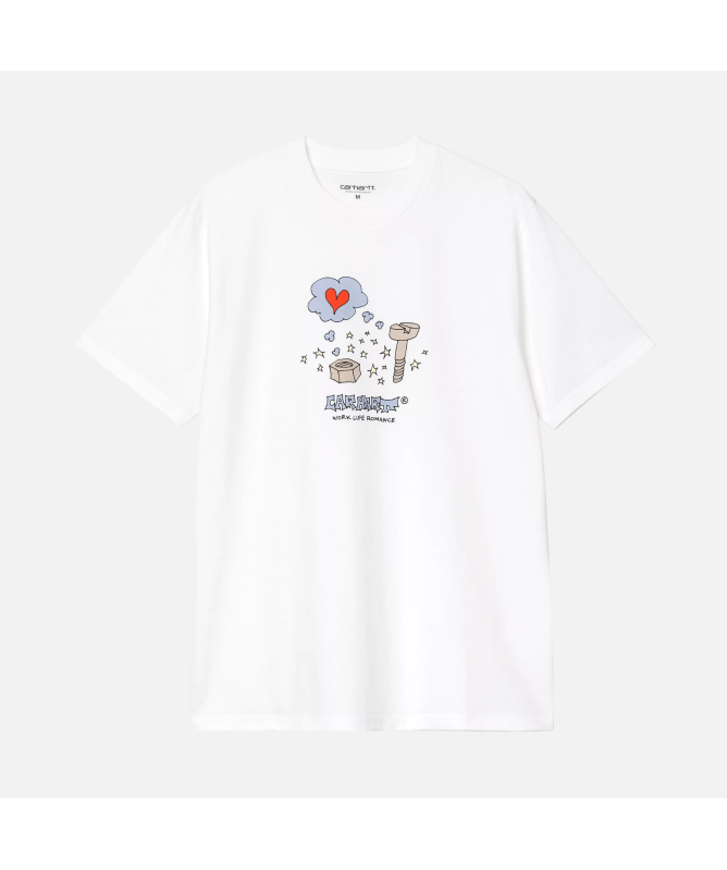 Carhartt WIP S/S Work Life Romance T-Shirt | (I035201) White