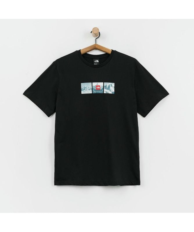 プリントロングTシャツ BEAUTY AND COOL ブラック