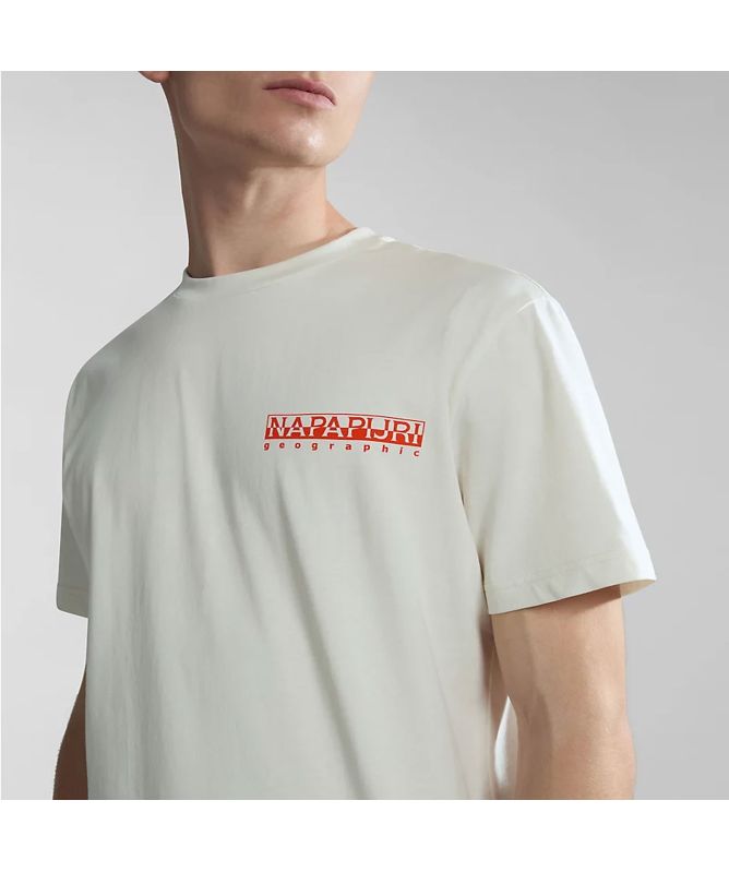 napapijri S gouin T-Shirt off white np0a4htqmn11,white