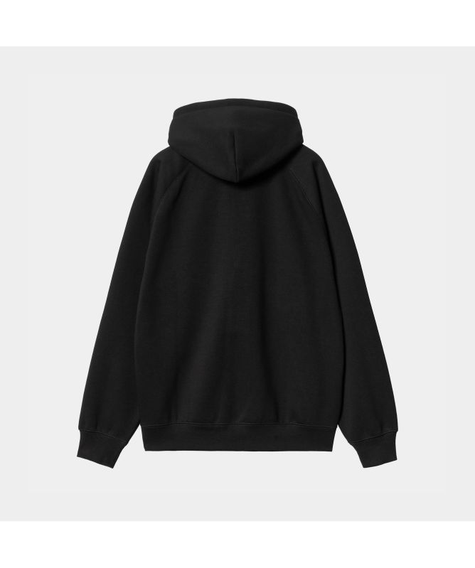 Carhartt WIP Loose Fit Yute Hoodie | Black-I033937-89 -kular
