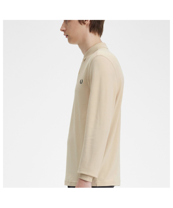 ◇FRED PERRY◇ M6006 Long Sleeve Plain Fred Perry Shirt906 A M12 - Navy / Runaway Bay Ocean / Midnight Blue | The Fred