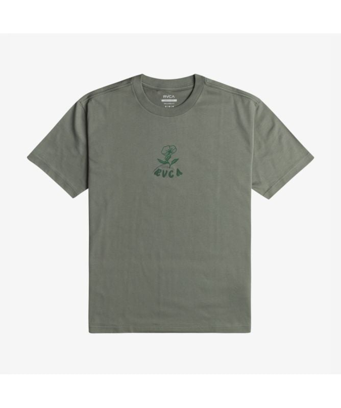 ★RVCA ルカ★Balance Fink T-Shirt Tシャツ 関税込★ RVCA Balance Flower T-Shirt | Green-EVYZT00214-GNB0 -kular