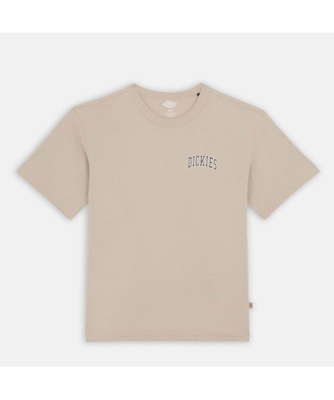 Tシャツ・カットソー DICKIES Men T-shirt Sand DK0A4ZAR 0DS1 Dickies Men's Linen Short Sleeve Work Shirt Beige