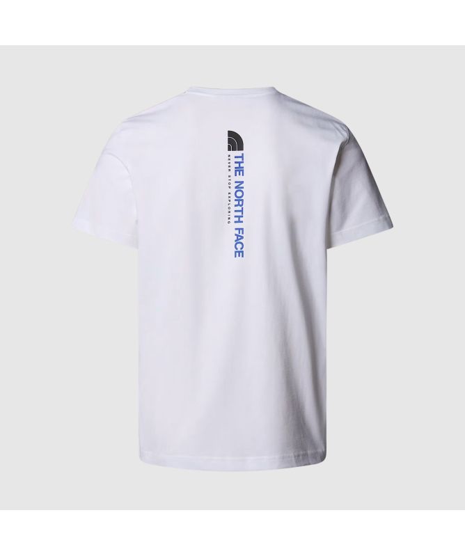 The North Face Vertical Men's Tee | White-NF0A89FP1FN4-Petro