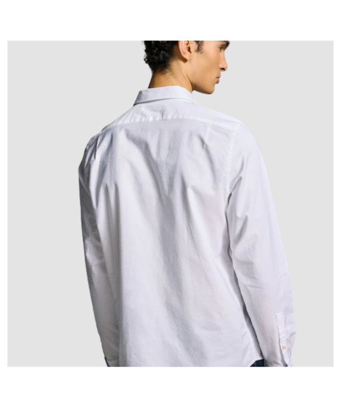 Tシャツ・カットソー Paul Smith FW25 TAILORED FIT SHIRT (M2R 599R PZEBRA 48) Paul Smith Tailored Fit Zebra Shirt | Blue - M2R-599R-P22347