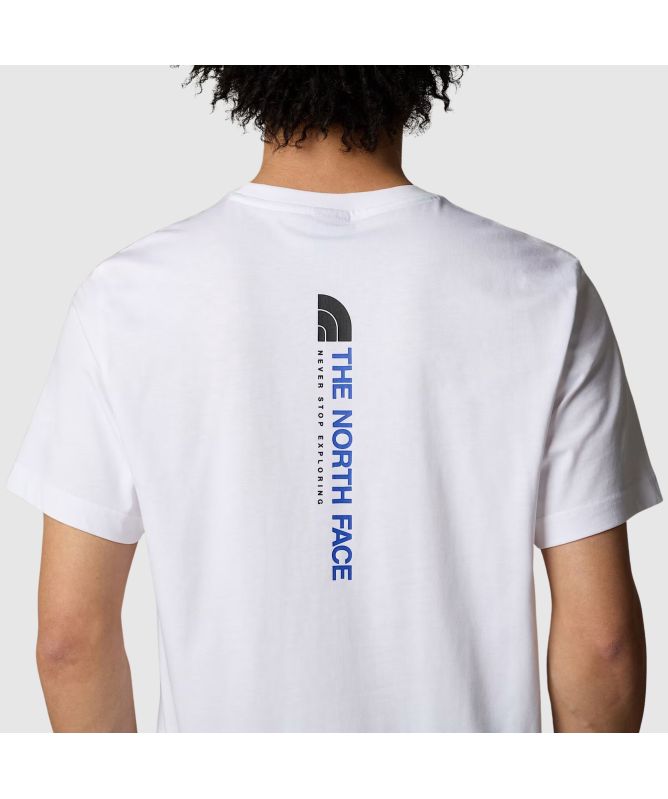The North Face Vertical Men's Tee | White-NF0A89FP1FN4-Petro