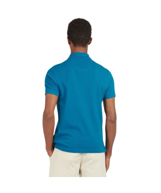 Barbour Mens Tartan Pique Polo Shirt - MML0012