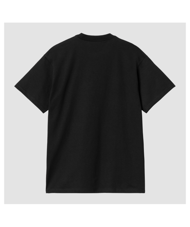 Tシャツ・カットソー CARHARTT WIP BLACK COTTON T-SHIRT Carhartt WIP Graphic Works T-Shirt | Black