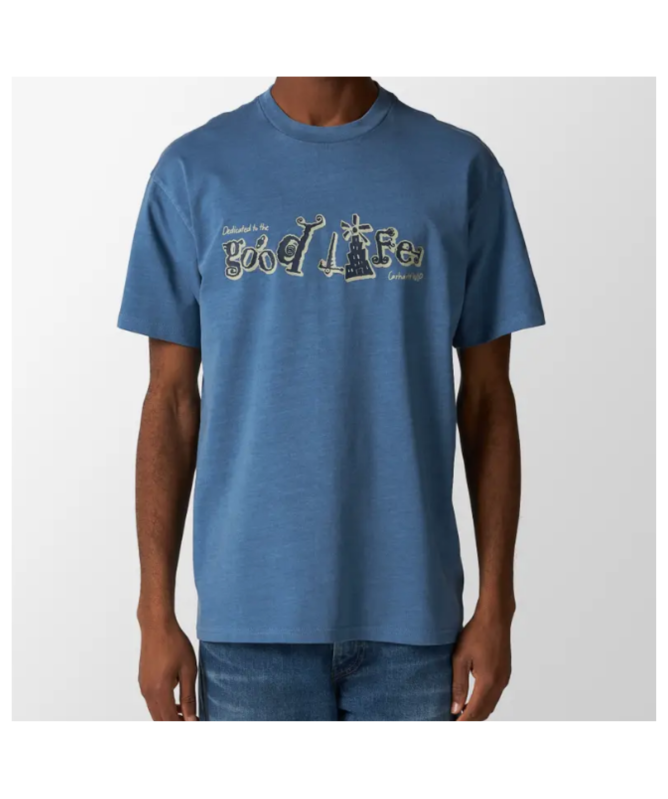 Carhartt WIP Life T-Shirt | Beige, Blue or Silver-I033170