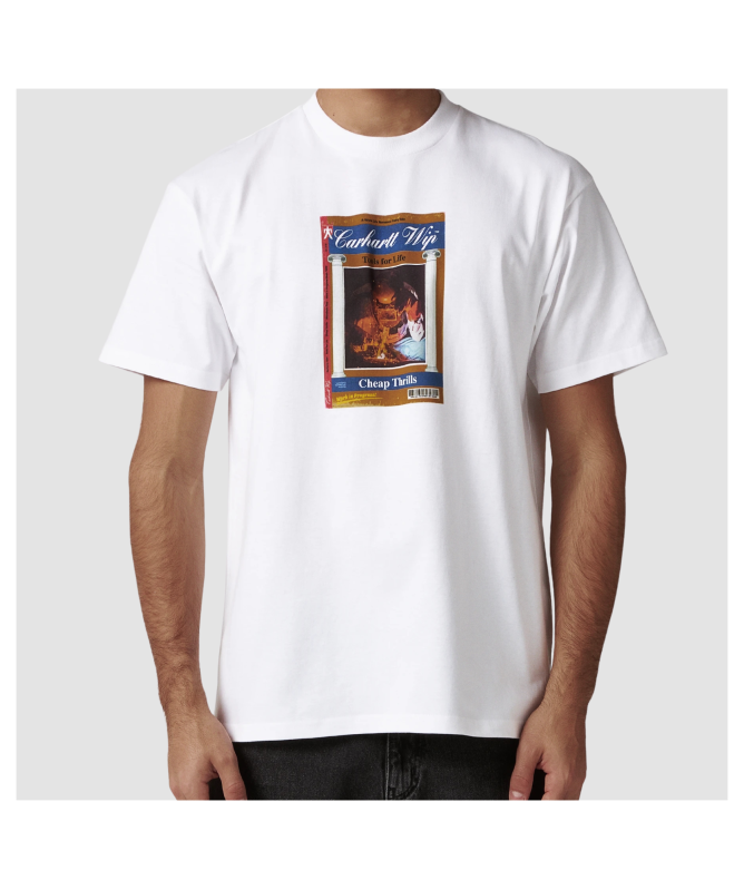 [CARHARTTWIP] S/S CHEAP THRILLS T-SHIRT ★大人気★ T-shirts Carhartt WIP S/S Cheap Thrills T-Shirt UNISEX