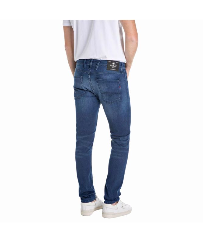MINYMO Jeans Power Stretch Slim Fit Denim, Blu Notte, 92 cm Bambina
