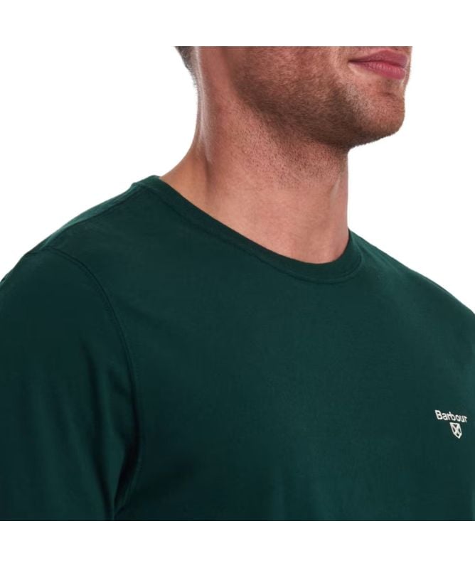 Barbour Essential Sports Men's Tee | olive-MTS0331OL54-green