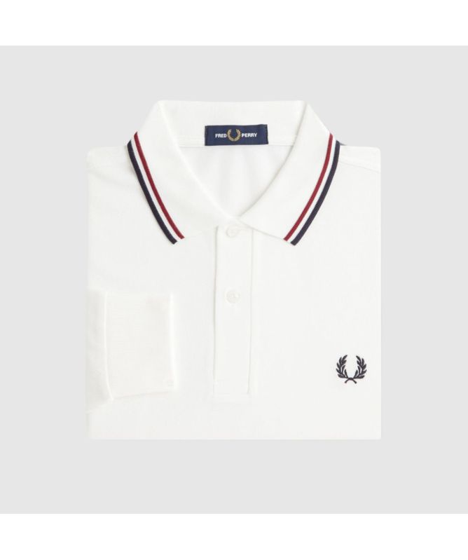 ◇FRED PERRY◇ M3636 Long Sleeve Twin Tip Fred Perry Shirt B Fred Perry M3636 Long Sleeve Twin Tipped Polo Shirt - M3636-T60