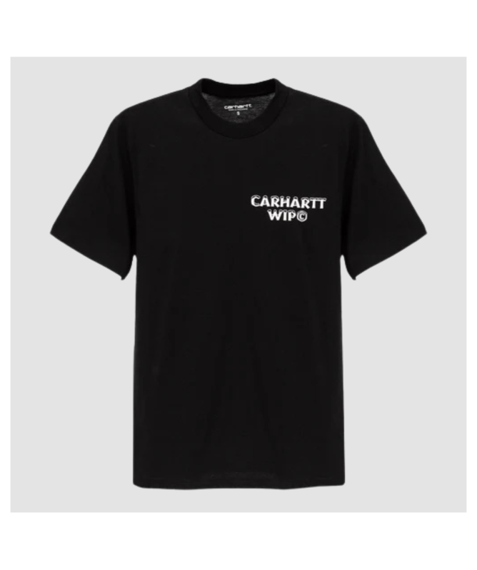 Tシャツ・カットソー CARHARTT WIP S/S ICE T-SHIRT Carhartt WIP Men's Ice T-Shirt | Black - ﻿﻿I034436_89_XX