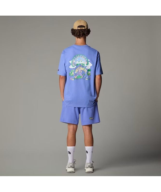★ドイツ発*THE NORTH FACE*新作*Clean Trails Tシャツ/W★ The North Face Clean Trails Oversized Fit T-Shirt | Blue