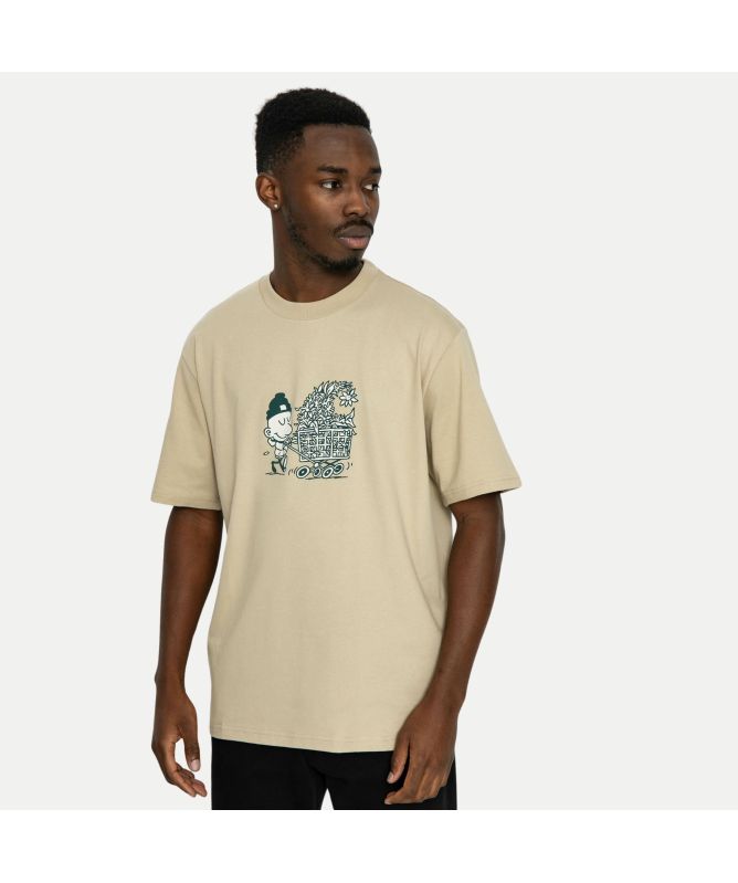 Carhartt WIP Organic Cotton Shopper T-Shirt | Beige-I032391