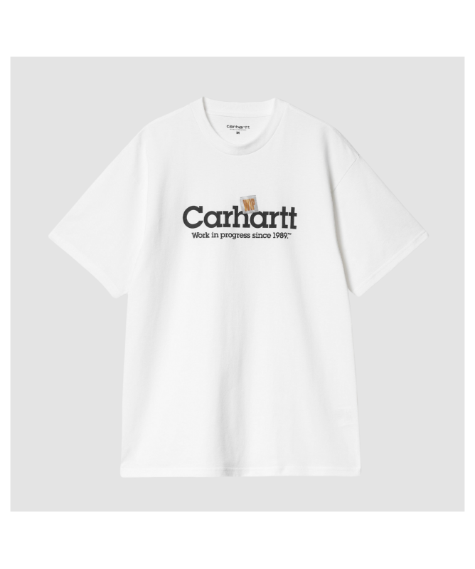 Carhartt WIP Label Script T-Shirt | Black - ﻿﻿I034421_89_XX