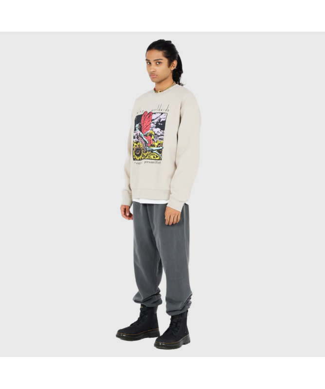 ◆OBEY◆オベイ Euphoria Personified Crew スウェット OBEY Euphoria Personified Crew Neck Sweatshirt | Beige