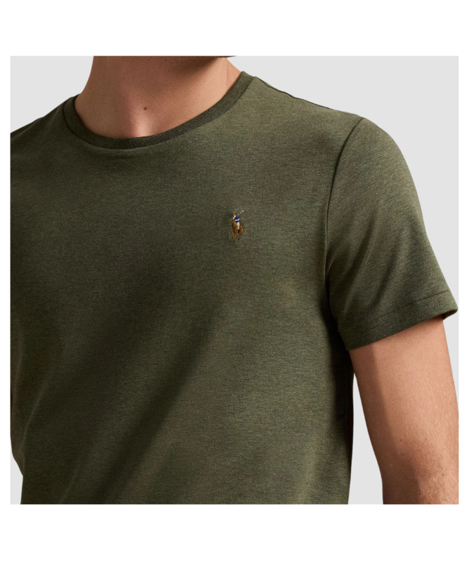 Polo Ralph Lauren Classic Crew Neck Soft Cotton T-Shirt