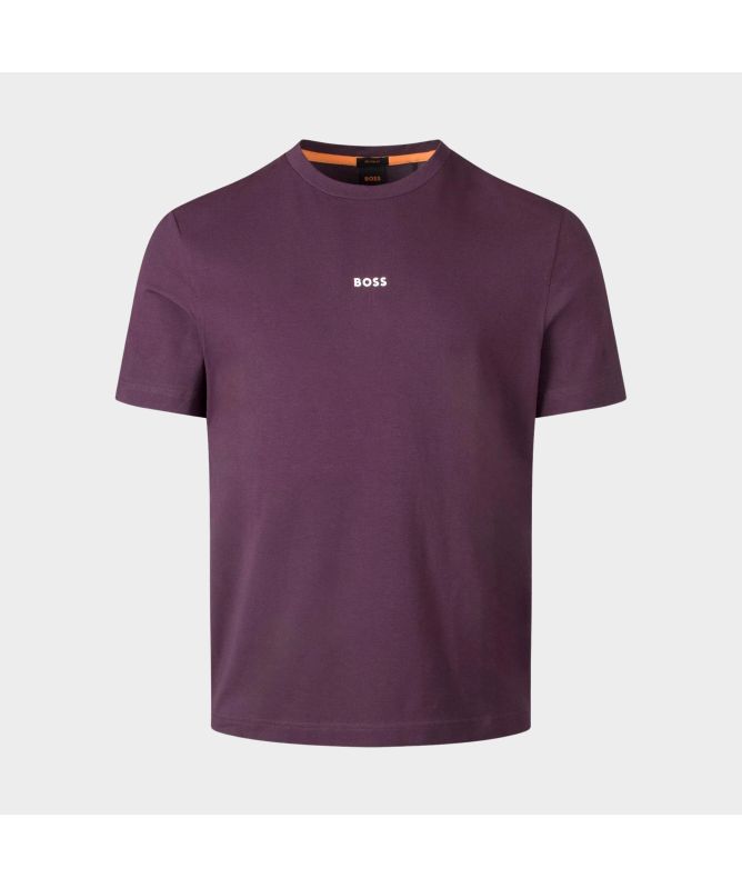 BOSS Tchup Crew Neck Tee | D/Green-50473278-076-Purle-555