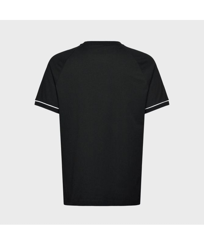 Tシャツ・カットソー BOSS Men T-shirt Black 50539106 001 Boss Tee 10 Crew Neck T-Shirt in blue-50519368-498-pink-531
