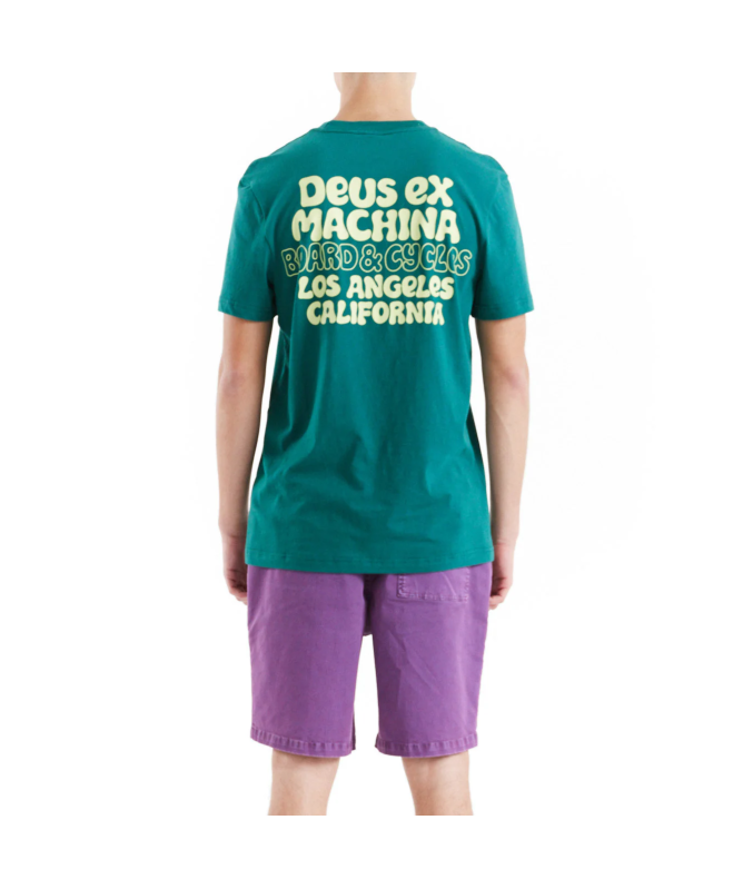 Tシャツ・カットソー DEUS EX MACHINA Men T Shirts DMP251062B 62B Deus Ex Machina Squeak T-Shirt | Green-DMP251062B-BBY