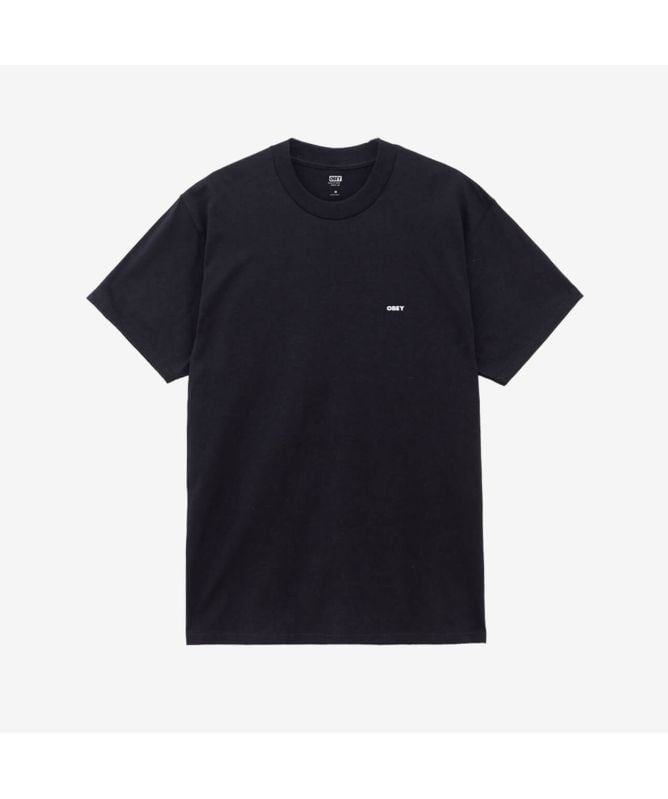 Tシャツ・カットソー OBEY Men T-shirt Black 165264048 BLK Obey Icon Stencil Flame T-Shirt 165264048 / Black | OVERKILL