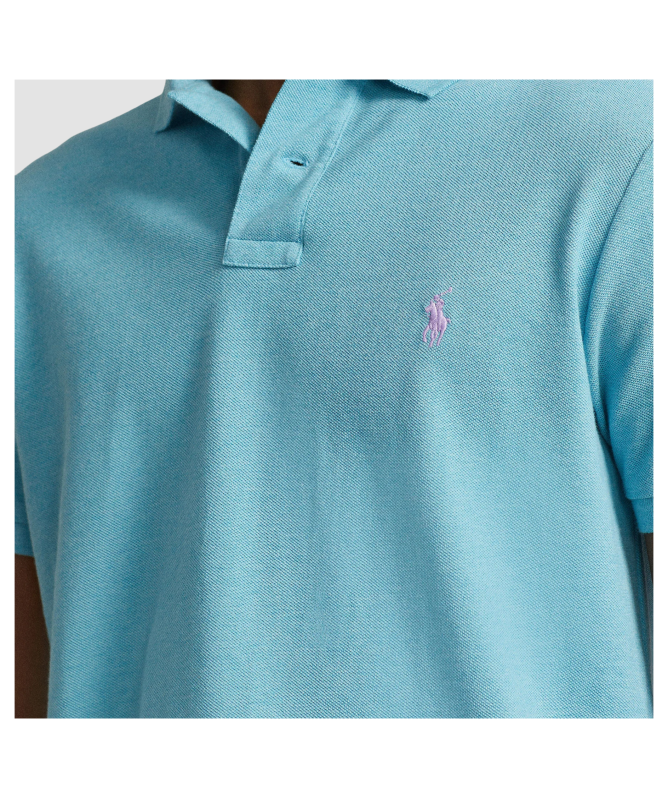 Polo Ralph Lauren Men's Custom Slim Fit Mesh Polo Shirt