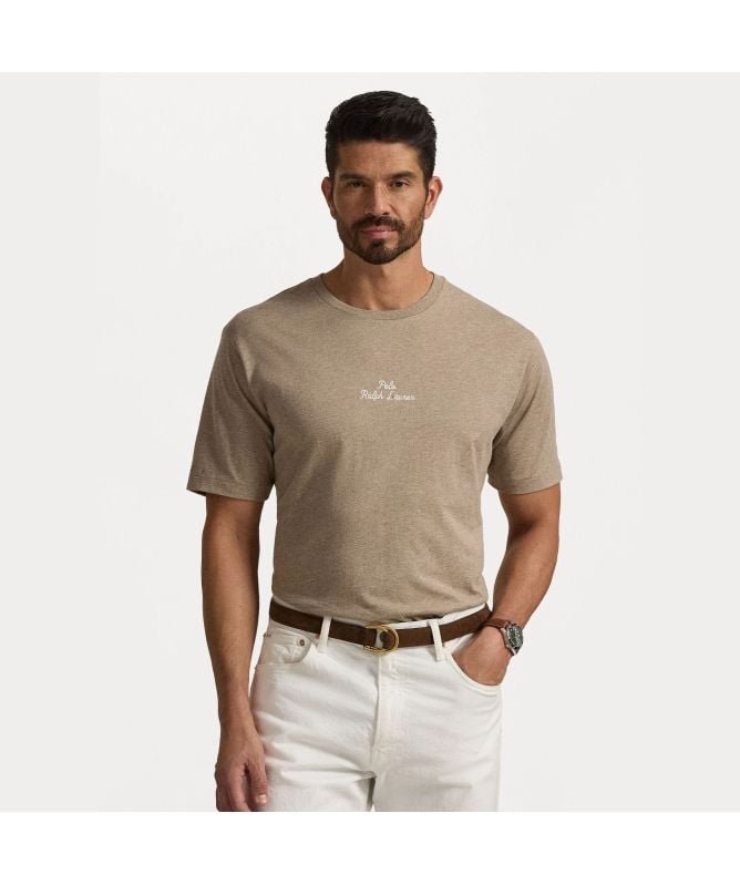 【送料関税込】Polo Ralph Lauren Chest Logo T-Shirt Polo Ralph Lauren Centre Chest Logo Crew Neck T-Shirt