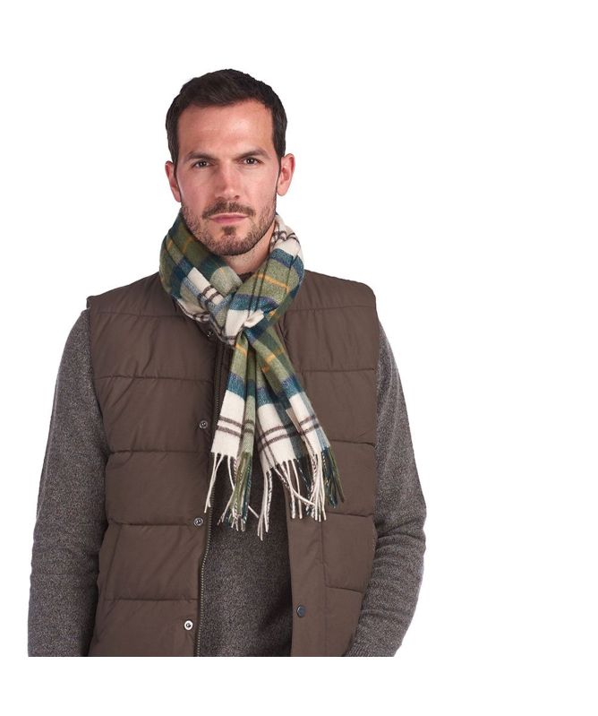 Barbour Tartan Lambswool Scarf | Ancient