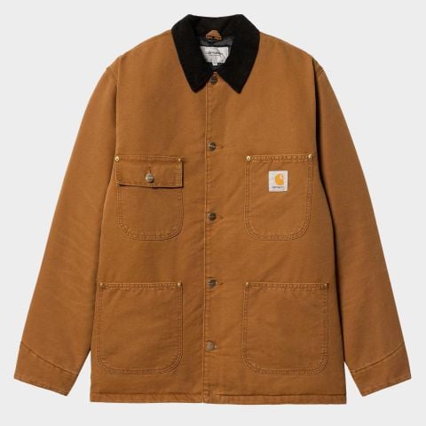 ジャケット・アウター carhartt michigan chore coat noill Vintage Carhartt Duck Chore Jacket - Michigan Coat Size 40