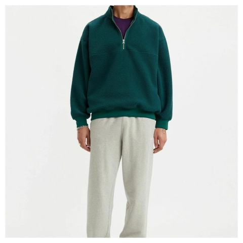 【COSYHARU】Belven Layered Round Sweatshirt 1+1 Sessun Chebbi Oversized Sweatshirt, Sandstone – Evie Lou