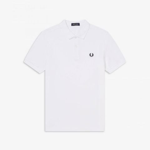 Tシャツ・カットソー FRED PERRY SS24 POLO WITH LOGO (FP-M6000-49_U85) M6000 - Ivy / Black | The Fred Perry Shirt | Men's Short