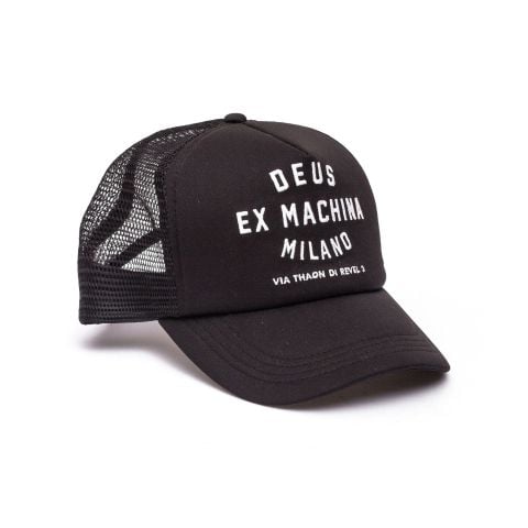 Deus Ex Machina Milano Address Trucker | Black