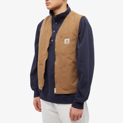 【新品未使用】CARHARTT WIP MILTON VEST Carhartt Milton Vest | italist