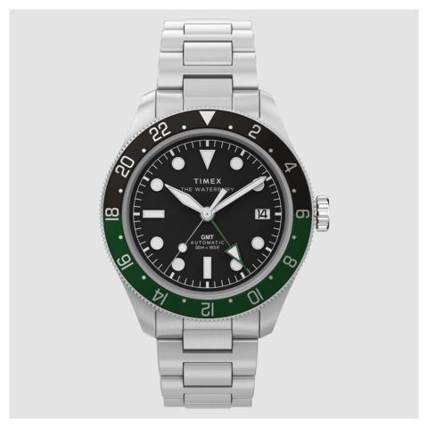 TIMEX Harborside Coast Stainless Steel Watch | Silver/Teal