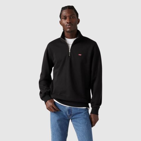 Levi's Men's Shoreline Half Zip Sweatshirt | Cream